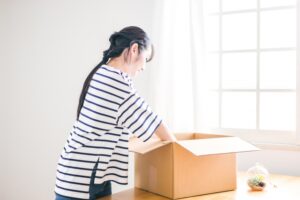 宅配キット到着・梱包